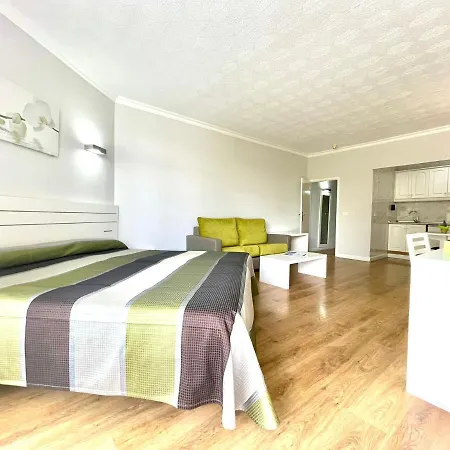 Bright Superior Studio With Free Wifi,pool, Terrace In Puerto De La Cruz *
